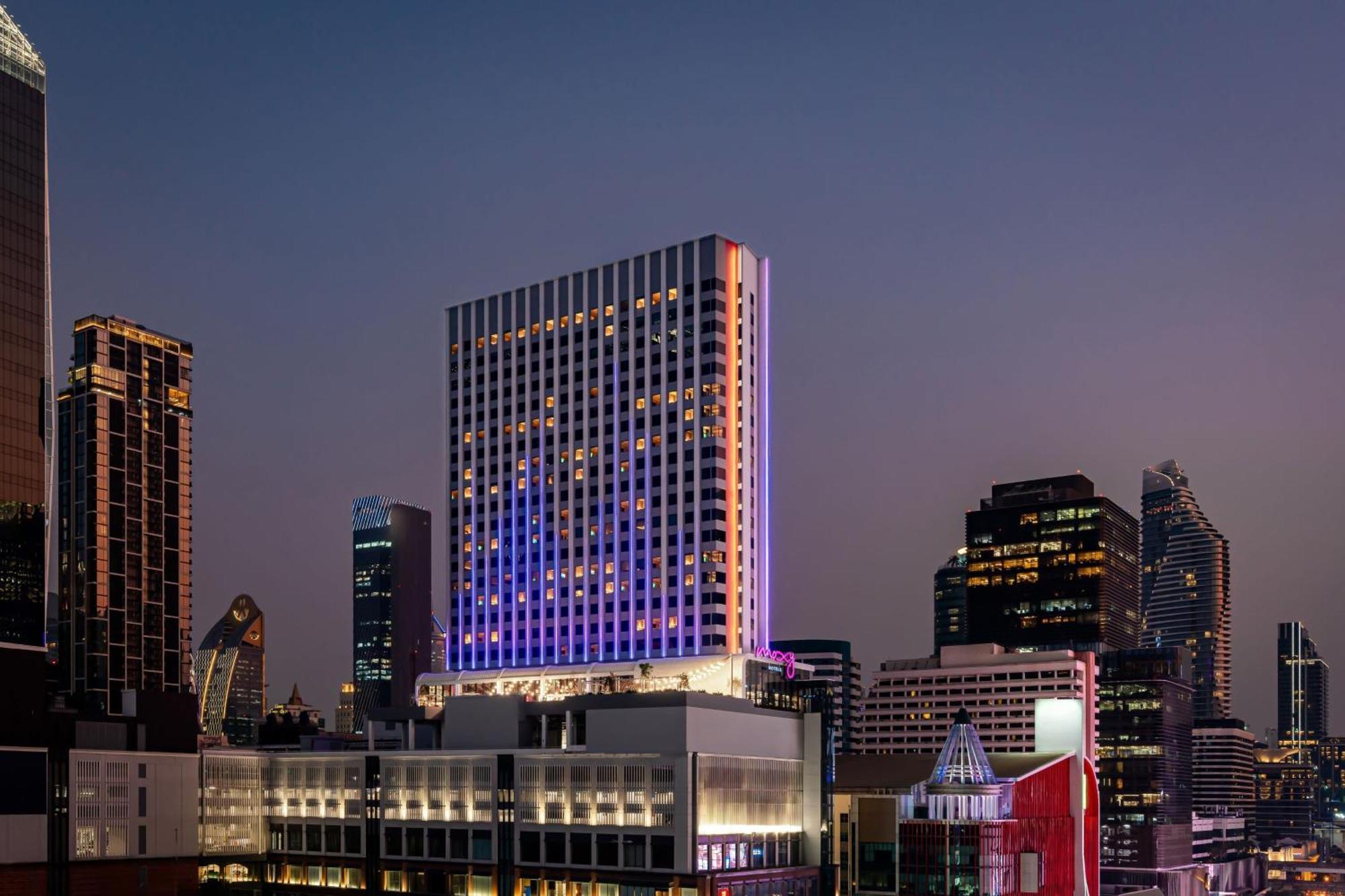 Moxy Bangkok Ratchaprasong Hotel Exterior foto